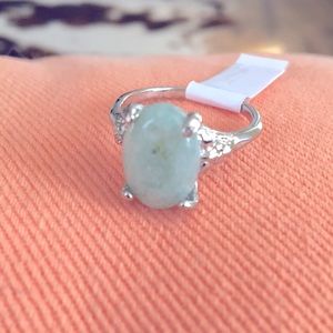 Light Green Quartz Ring 💍
